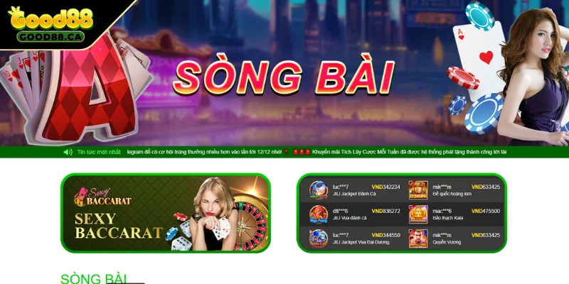 Casino trực tuyến siêu hấp dẫn